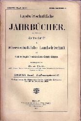 Landwirtschaftliche Jahrbcher  Landwirtschaftliche Jahrbcher XXXVIII. Band 1909 Ergnzungsband II 