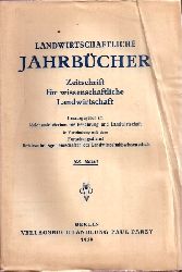 Landwirtschaftliche Jahrbcher  Landwirtschaftliche Jahrbcher 88. Band 1939 