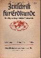 Zeitschrift fr Erdkunde  Zeitschrift fr Erdkunde 6.Jahrgang 1938, Heft 12 Juni 