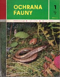 Ochrana Fauny  Ochrana Fauny Volume VI 1972 Hefte 1 und 2 (2 Hefte) 