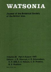 Watsonia  Watsonia Volume 20 1995, Part 4 (1 Heft) 