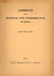 Museum fr Vlkerkunde zu Leipzig  Jahrbuch des Museums fr Vlkerkunde zu Leipzig Band XIII / 1954 