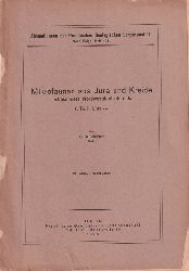 Wicher,C.A.  Mikrofaunen aus Jura und Kreide insbesondere Nordwestdeutschlands 