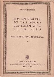 Margalef,Roman  Los Crustaceos de las Aguas Continentales Ibericas 
