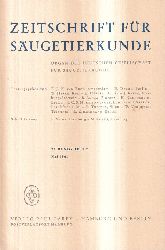 Zeitschrift fr Sugetierkunde  Zeitschrift fr Sugetierkunde Band 26, Heft 2 Mrz 1961 