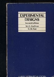 Cochran,W.G.+G.M.Cox  Experimental Designs 