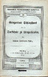 Schlez,Johann Ferdinand  Gregorius Schlaghart oder die Dorfschule zu Langenhausen 