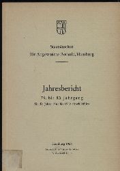 Staatsinstitut fr Angewandte Botanik Hamburg  Jahresbericht 79. bis 80. Jahrgang fr die Jahre 1961 bis 1962 