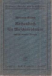 Uhrmann,K. und F.Schuth  Rechenbuch fr Maschinenbauer und verwandte Berufe 