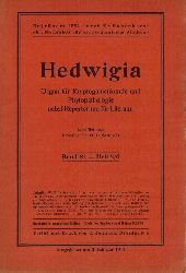 Schmidt,O.C.  Hedwigia Einundachzigster Band 1944 Heft 5-6 (1 Heft) 