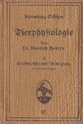 Herter,Konrad  Tierphysiologie I:Stoffwechsel und Bewegung 