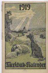Berliner Tierschutz-Verein  Tierschutz-Kalender 1919 