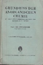 Oppenheimer,Carl  Grundri der anorganischen Chemie mit besonderer 
