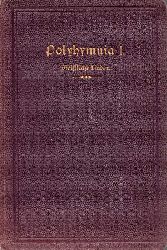 Bsche,K. und R.Linnerz und A.Reinbrecht  Polyhymnia Erster Band Geistliche Lieder 