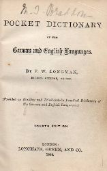 Longman,F.W.  Pocket Dictionary of the German und English Languages 