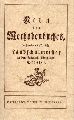 Felbiger,Johann I .  Kern des Methodenbuches: Besonders fr die Landschulmeister in den 