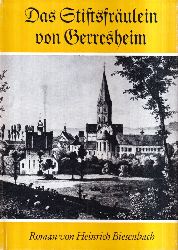 Heinrich Biesenbach  Das Stiftsfrulein von Gerresheim 