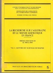 Soulard,Rose-Marie+Rene Lasserre  La Recherche sur L
