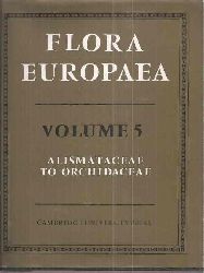 Tutin,T.G. and V.H.Heywood and N.A. Burges  Flora Europaea Volume I bis V (5 Bnde) 