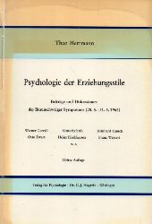 Herrmann,Theo  Psychologie der Erziehungsstile 