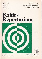 Feddes Repertorium  Feddes Repertorium Band 106, 1995 Heft 1-2 (1 Heft) 