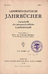 Landwirtschaftliche Jahrbcher  Landwirtschaftliche Jahrbcher 80.Band 1934 Heft 6 (1 Heft) 