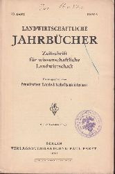 Landwirtschaftliche Jahrbcher  Landwirtschaftliche Jahrbcher 80.Band 1934 Heft 4 (1 Heft) 