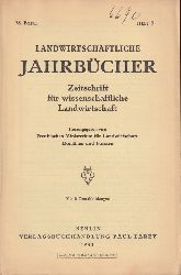 Landwirtschaftliche Jahrbcher  Landwirtschaftliche Jahrbcher 78.Band 1933 Heft 3 (1 Heft) 
