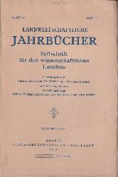 Landwirtschaftliche Jahrbcher  Landwirtschaftliche Jahrbcher 92.Band 1943 Heft 1 (1 Heft) 