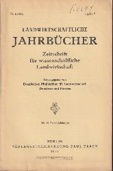 Landwirtschaftliche Jahrbcher  Landwirtschaftliche Jahrbcher 78.Band 1933 Heft 6 (1 Heft) 