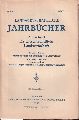 Landwirtschaftliche Jahrbcher  Landwirtschaftliche Jahrbcher 89. Band 1939 Heft 1 (1 Heft) 