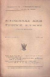 Internationales Landwirtschafts-Institut  Internationale Agrar-Technische Rundschau IV.Jahrgang 1913 Heft 4 