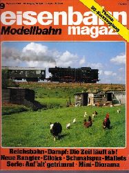eisenbahn Modellbahn magazin  24.Jahrgang, Heft Nr.9. September 1986 
