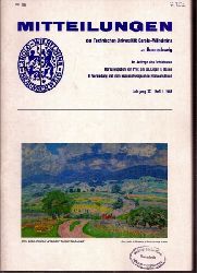 Braunschweigischer Hochschulbund  Jahrgang XX, Heft I und II, 1985 (2 Hefte) 