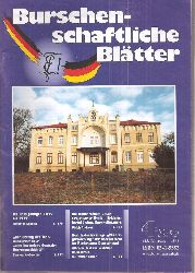 Burschenschaftliche Bltter  Burschenschaftliche Bltter 113.Jahrgang 1998 Heft 4 