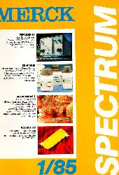 Merck,E.  Spectrum Jahr 1985 Heft 1 (1 Heft) 