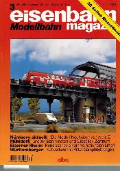 Eisenbahn Magazin Modellbahn  Eisenbahn Magazin Modellbahn 36.Jahrgang 1998.Heft 3 