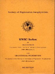 Society of Exploration Geophysicists  KWIC Index of Geophysics and Geophyscal Prospecting 
