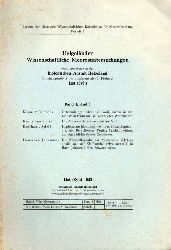 Biologische Anstalt Helgoland (Hsg.)  Helgolnder Wissenschaftliche Meeresuntersuchungen Band 4, Heft 1 