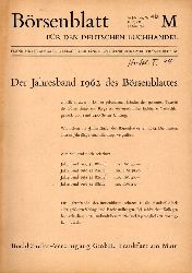 Brsenblatt fr den Deutschen Buchhandel  Brsenblatt fr den Deutschen Buchhandel 19.Jahrgang 1963 Nr. 41 a 