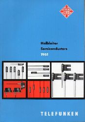 Telefunken GmbH  Halbleiter Semiconductors 1961 