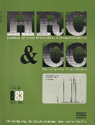 HRC Journal of High Resolution Chromatography  HRC Journal of High Resolution Chromatography Volume 6 Heft 8 (1983) 