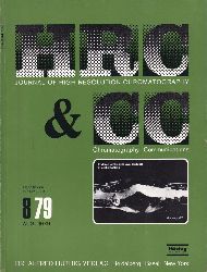 HRC Journal of High Resolution Chromatography  HRC Journal of High Resolution Chromatography Volume 2 Heft 8 (1979) 