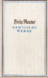 Reuter,Fritz  Smtliche Werke in zwei Bnden (2 Bnde) 