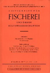 Zeitschrift fr Fischerei  Band 18.N.F.Heft 1/2 und 3/4 1970 (2 Hefte) 