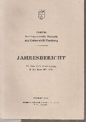 Institut fr Angewandte Botanik Hamburg  Jahresbericht 91. bis 101.Jahrgang fr die Jahre 1979-1983 