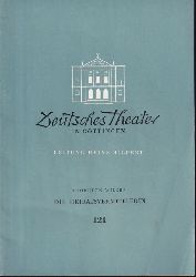 Deutsches Theater in Gttingen  Deutsches Theater in Gttingen Spielzeit 1957/58 VIII.Jahr Heft 121 