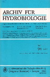 Archiv fr Hydrobiologie  Archiv fr Hydrobiologie Band 94, Heft 2, 1982 (1 Heft) 