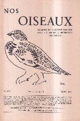 Nos Oiseaux  Nos Oiseaux Volume 36 Heft 1-8 No. 382 bis 389 Mars 1981 - Dec. 1982 