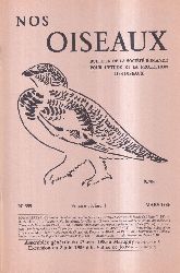 Nos Oiseaux  Nos Oiseaux Volume 38 Heft 1-8 No. 399 bis 406 Mars 1985 - Dec. 1986 